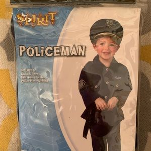 Police Halloween costume 3-4T